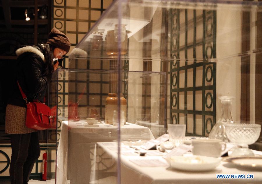 Titanic artifacts showcased in Shanghai