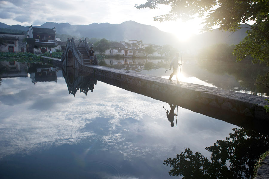 World cultural heritage site: Hongcun