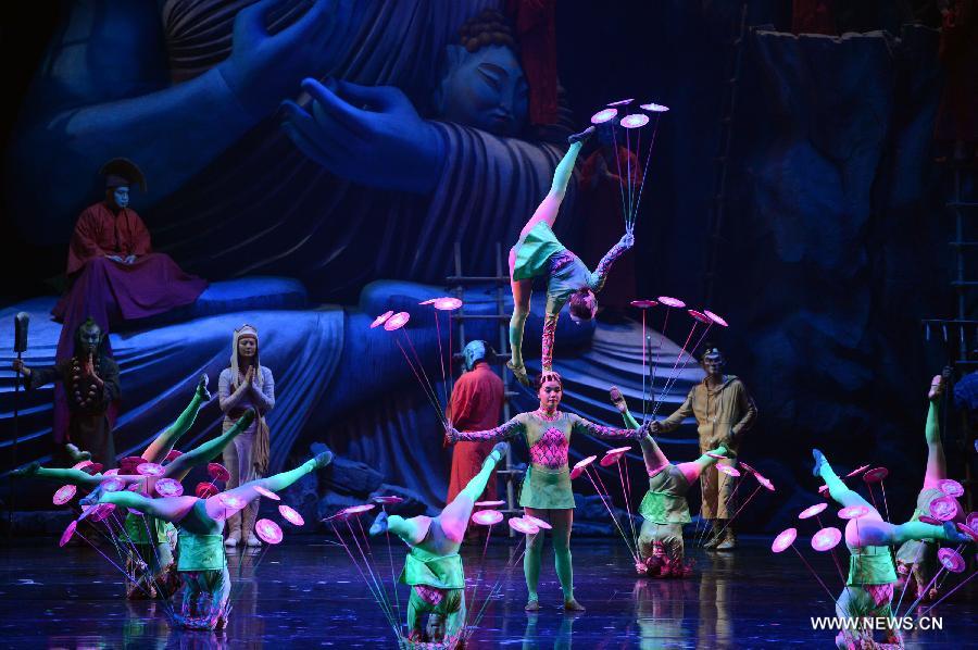 Chinese opera 'Journey to the West' performed in New York
