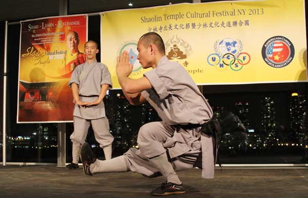 Shaolin kung fu diplomacy