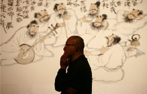 Artist Xu Jianguo's artwork