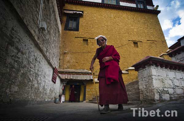 Tibetan monk's life in photographer's eyes