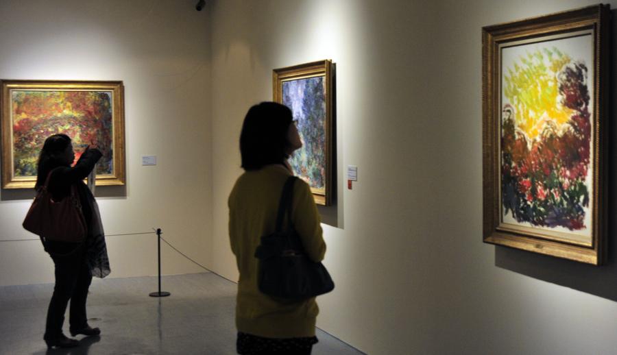 Monet's artwork exhibited in Taipei