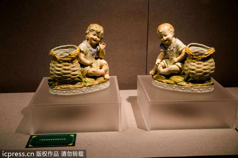 Nanjing hosts European porcelain exhibit