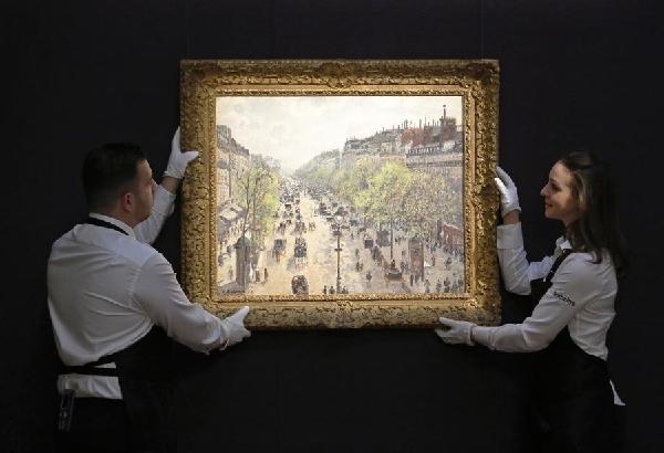 Sotheby's makes its biggest ever London art sale