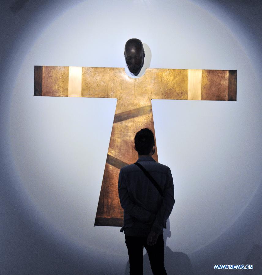 Sculptor Cai Zhisong's works on display in Taipei