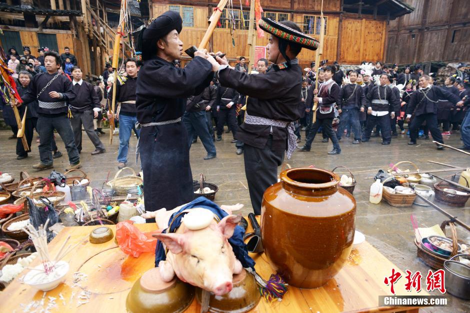 Bridge Worship Festival in Taijiang, SW China