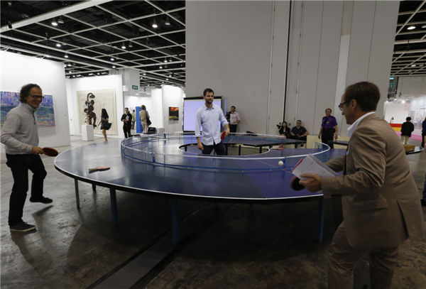 Billionaires rush to buy at Art Basel HK