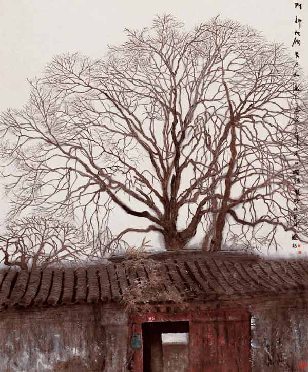 Artist captures Beijing's hutong in ink