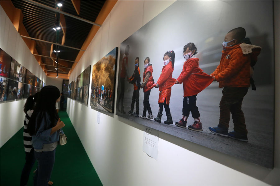 Winning photography works on display in Changsha