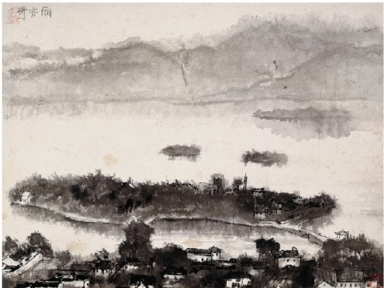 Li Keran's landscape paintings show his world