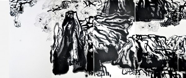 US museum presents Pan Gongkai's ink paintings