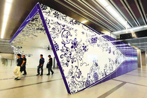 Most artistic metro stations in China