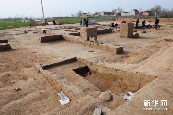 Ancient sacrificial architecture unearthed in Shaanxi