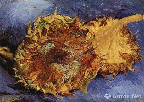 Van Gogh and his 11 sunflower paintings