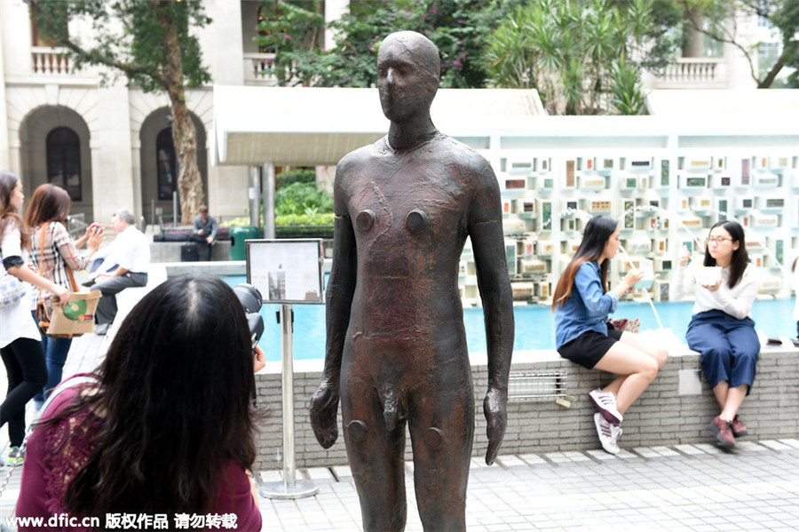 British sculptor brings his vision to Hong Kong