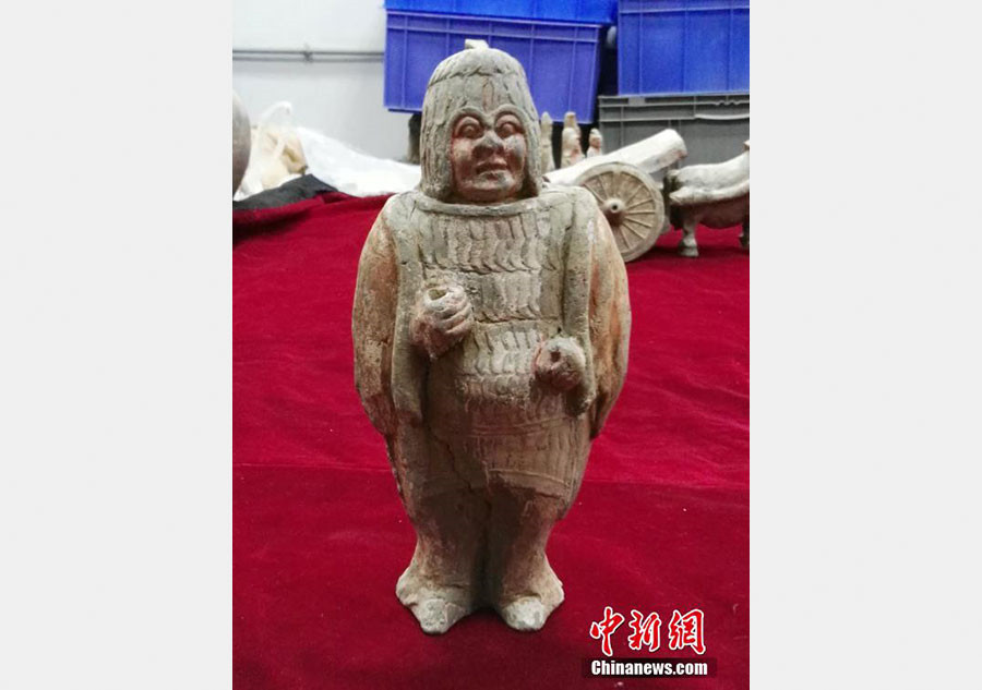 Ancient tomb of Northern Zhou Dynasty discovered in Xi'an