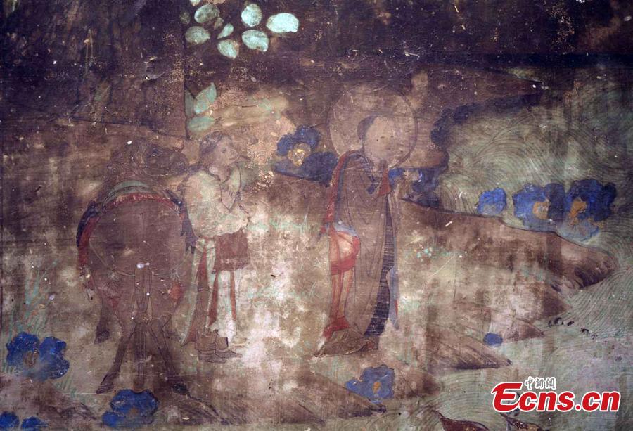 Dunhuang murals feature monkeys 1,400 years ago