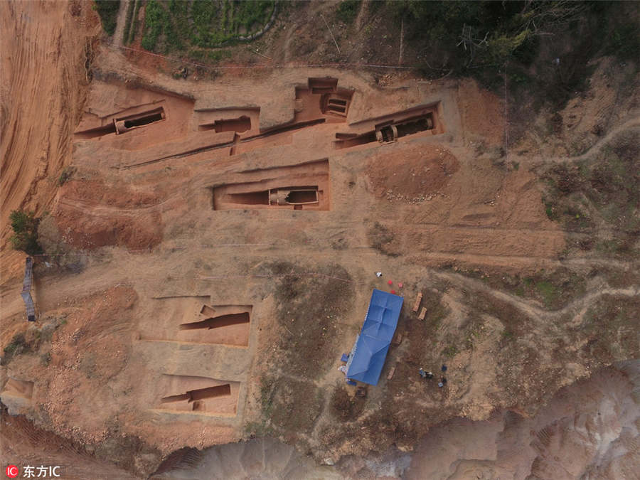 25 tombs spanning Shang and Ming dynasties unearthed in Guangzhou