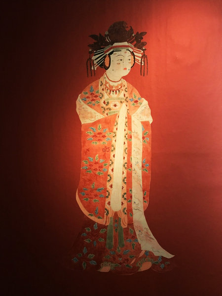 Pictorial tribute to Dunhuang Pinoneer