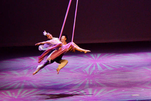 Chinese acrobatics dazzles South Korean audience with tour show