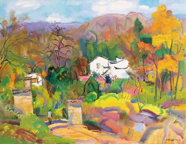 World of colors: Painter Chen Junde's oil paintings to be displayed