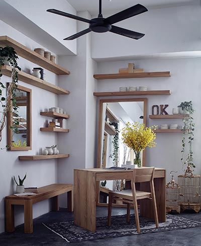 Cultivate heaven at home with wood furniture