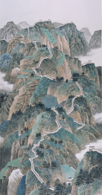 Paintings feature the natural beauty of Beijing