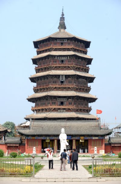 Yingxian Wooden Pagoda to apply for world cultural heritage