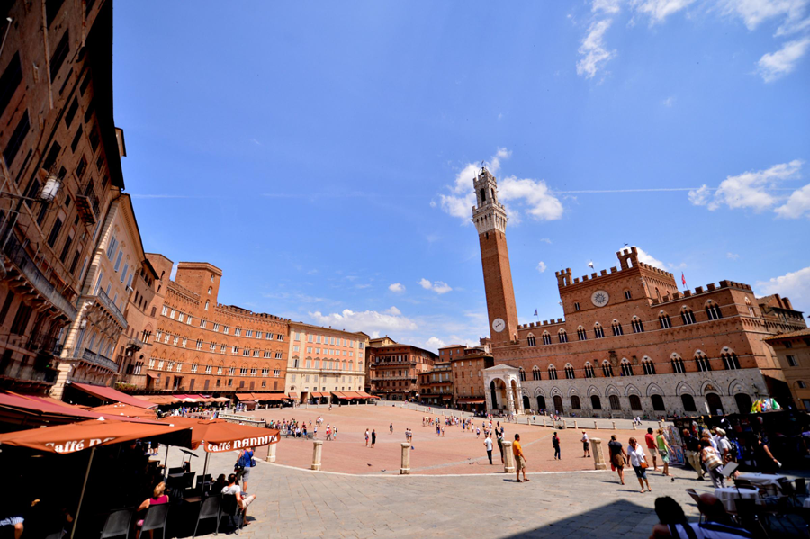 Siena, a medieval city in Toscana, Italy