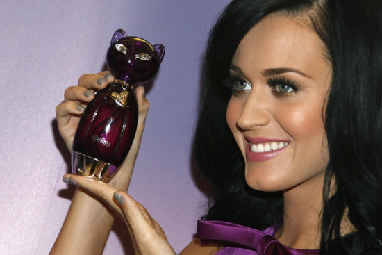 Katy Perry launches her fragrance 'Purr' in London
