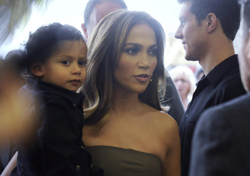 Jennifer Lopez: Gucci Children's Collection Launch with Max