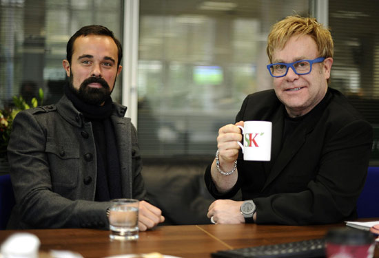 Elton John edits UK newspaper for World AIDS Day