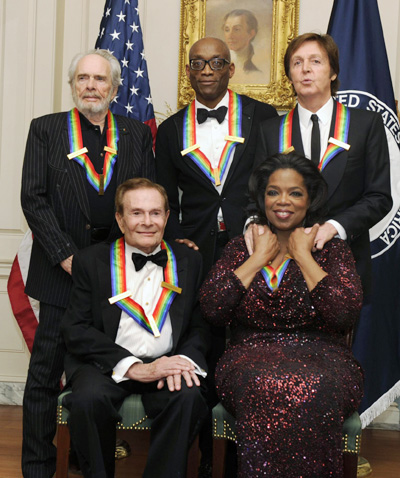 The gala dinner of 2010 Kennedy Center Honorees
