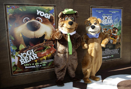 The Los Angeles premiere of the film 'Yogi Bear'