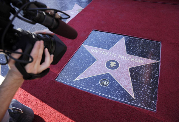 Gwyneth Paltrow receives star on Hollywood Walk of Fame