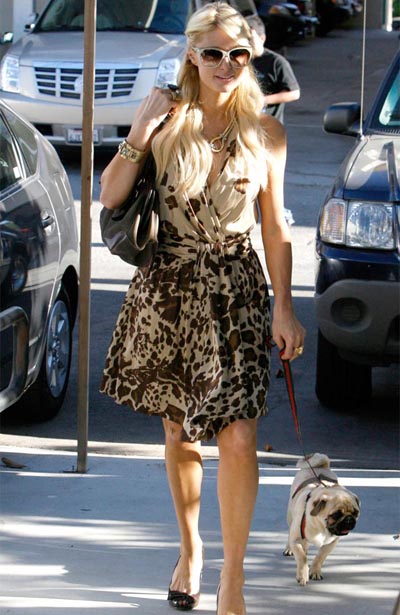 Paris Hilton inspired by boyfriend