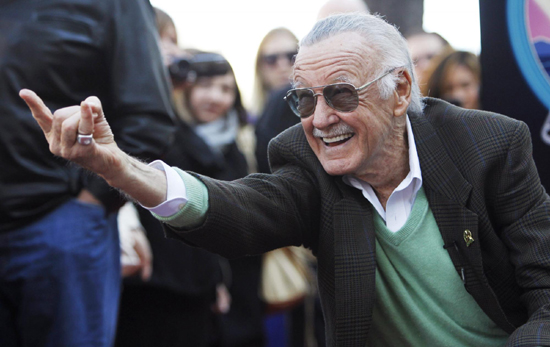 Comic book creator Stan Lee gets his Hollywood Walk of Fame star