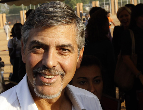 George Clooney in Sudan