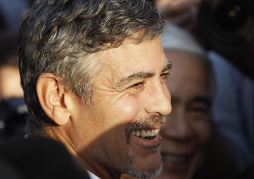 George Clooney in Sudan