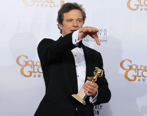 Awards moment of the 68th annual Golden Globe Awards