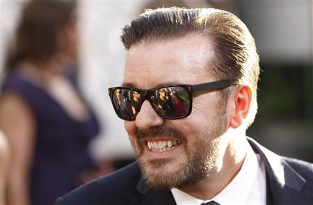 Golden Globe audience up, Gervais' hosting panned