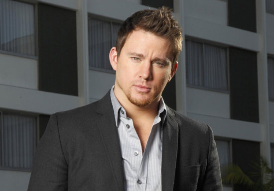 Channing Tatum poses for portrait in Beverly Hills