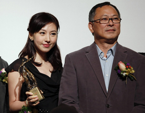 Miriam Yeung at the Hong Kong Film Critics Society Awards in Hong Kong