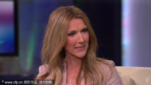 Celine Dion shows off her twin sons