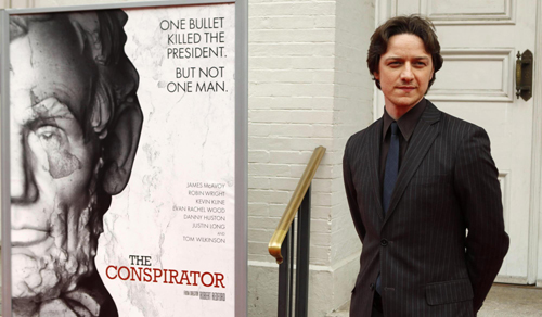 Film the Conspirator premieres in Washington