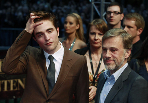 Robert Pattinson attends premiere of movie 'Water for Elephants' in Berlin