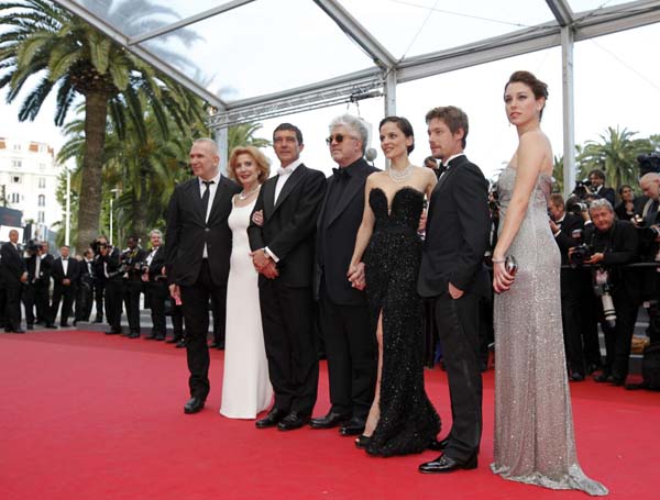 The screening of film'La Piel Que Habito' in competition at 64th Cannes Film Festival