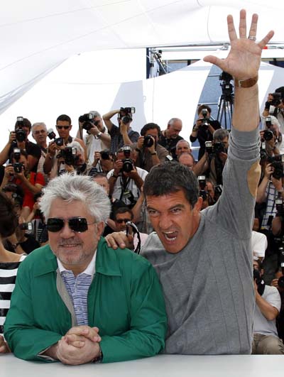 A photocall for film 'La Piel Que Habito' in competition at 64th Cannes Film Festival