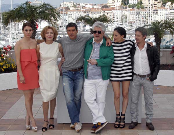 A photocall for film 'La Piel Que Habito' in competition at 64th Cannes Film Festival